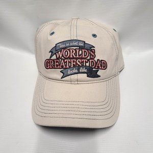 World's Greatest Dad Hat Cap new Great father day gift Adjustable back